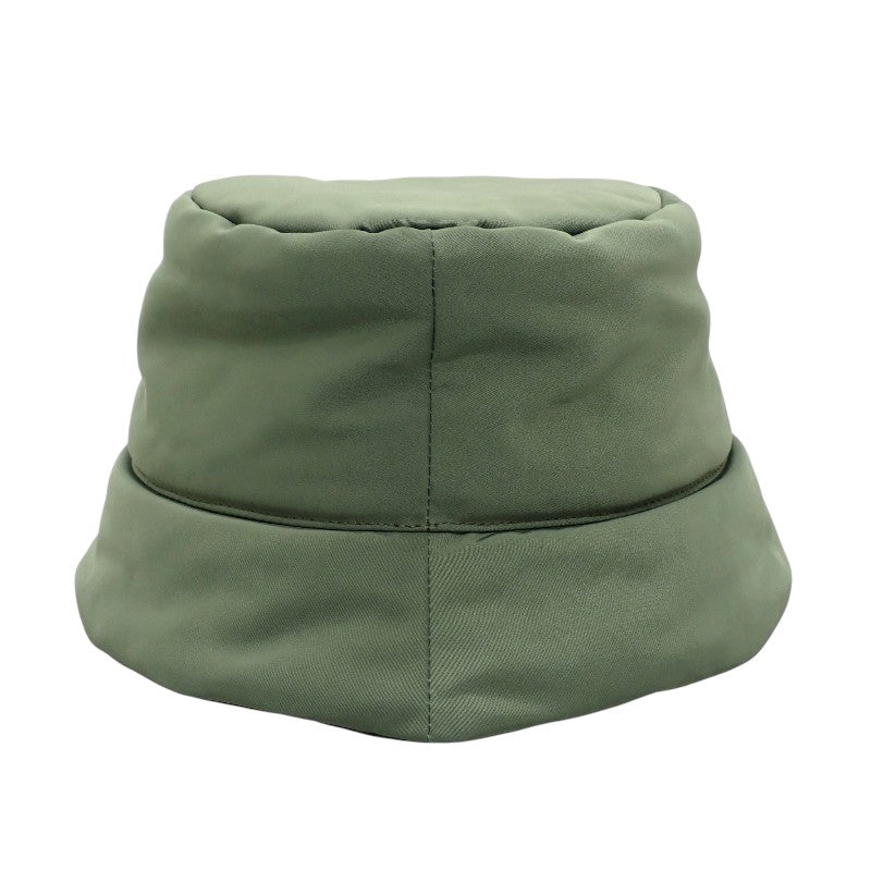 LOEWE Puffer Bucket Hat K820HB1X63 Other Hats Polyester Nylon Khaki Men's Women's [Used] [A Rank]