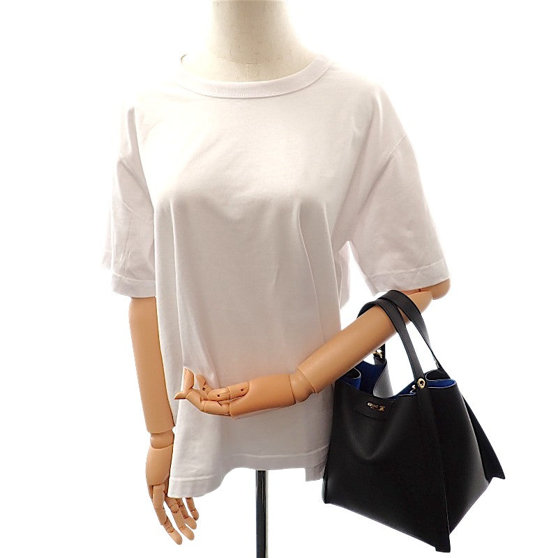 セリーヌ CELINE スモールキューボ バッグ 124182T83.38NO 2WAYバッグ ハンドバッグ ショルダーバッグ カーフ ブラック ゴールド金具 レディース【中古】【Aランク】