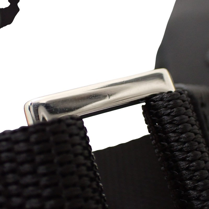Prada Re-Nylon Bag 1BC421 Shoulder Bag Nylon Leather Black NERO Silver Hardware Women's Unisex [Used] [A Rank]
