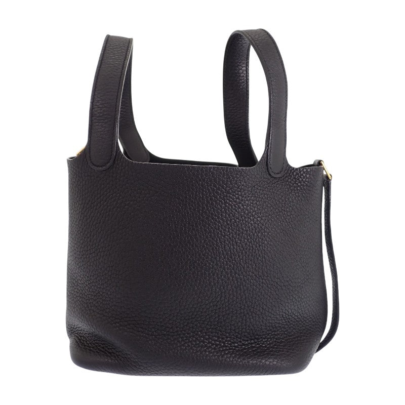 エルメス HERMES ピコタンロック PM ハンドバッグ トリヨンクレマンス