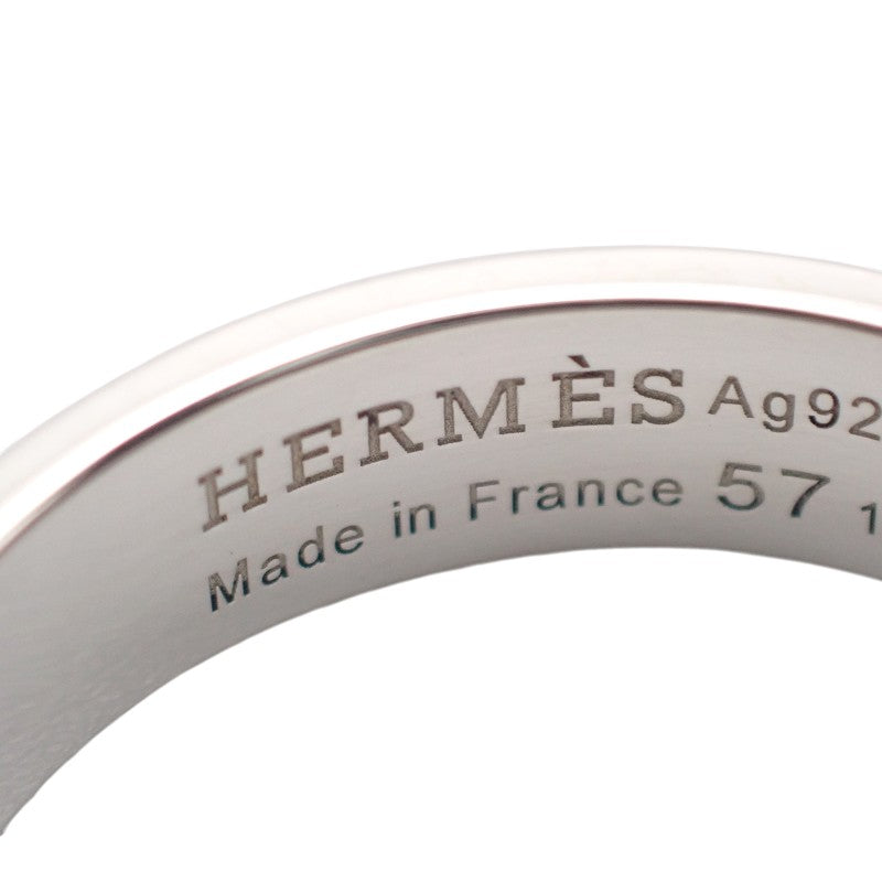 エルメス HERMES コリエドシアン PM 16号 H115607B リング シルバー925