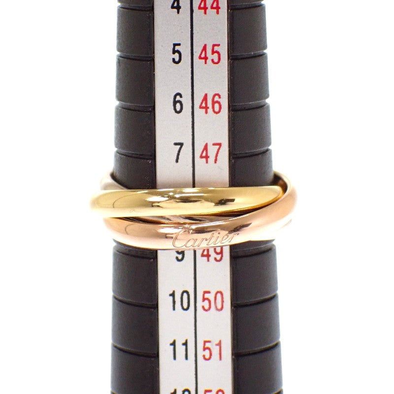 カルティエ CARTIER トリニティ 8号 B4235148 リング K18イエローゴールド K18ピンクゴールド K18ホワイトゴールド レディース【中古】【Aランク】