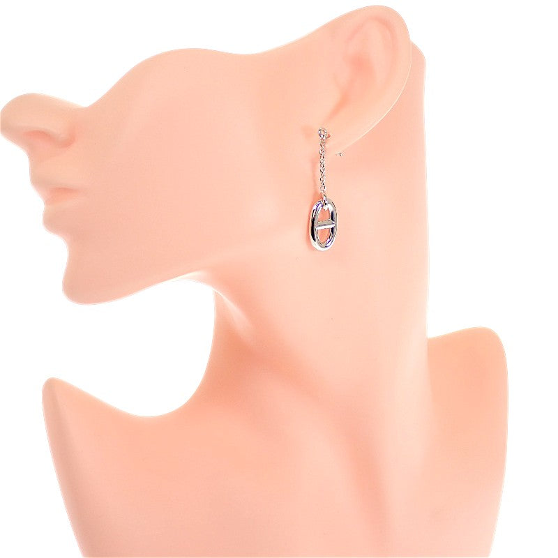 エルメス HERMES ファランドール MM H108618B ピアス シルバー925 レディース【中古】【Aランク】