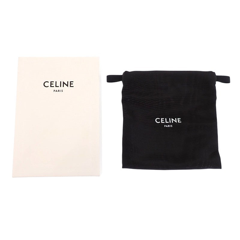 セリーヌ CELINE トリオンフ コンパクト ウォレット 10K622CQH.04LU 二つ折り財布 トリオンフキャンバス タン ブラウン系 レディース【中古】【Aランク】
