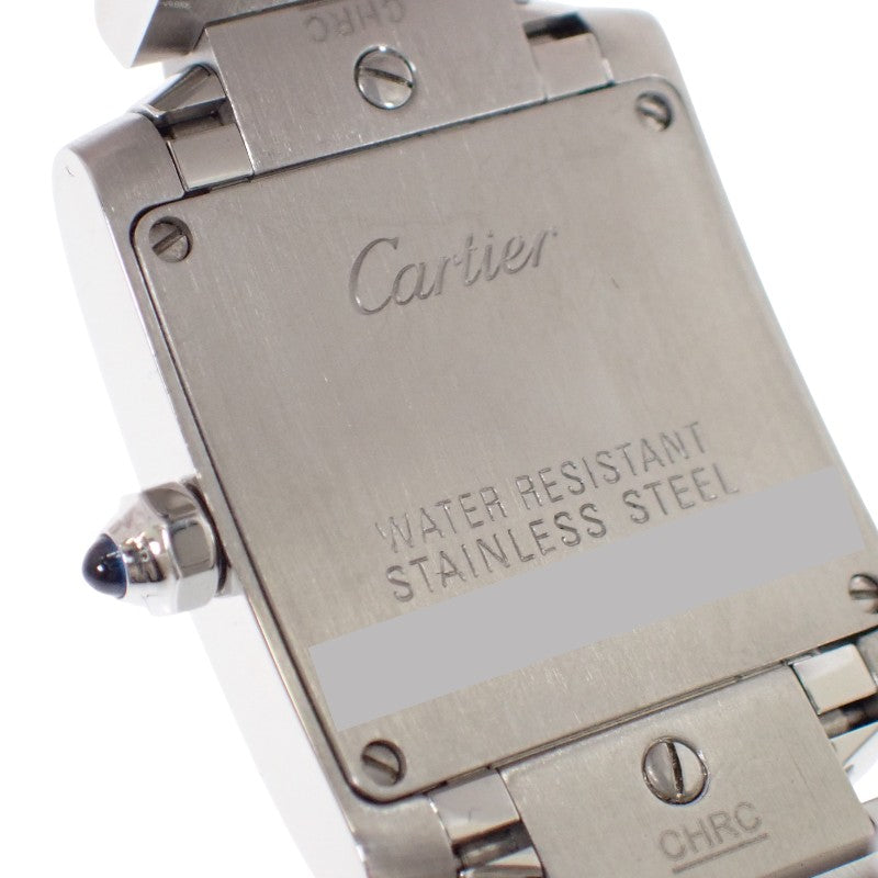 カルティエ CARTIER タンクフランセーズSM W51008Q3 腕時計 ステンレス