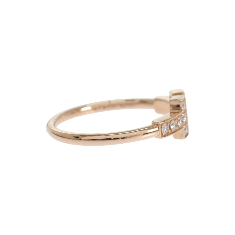 ティファニー TIFFANY&Co. Tワイヤー 10号 60147315 リング K18ピンクゴールド ダイヤモンド レディース【中古】【Aランク】