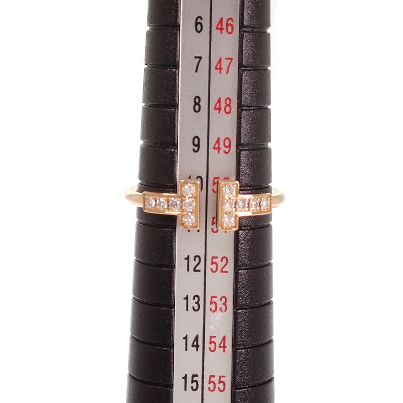 ティファニー TIFFANY&Co. Tワイヤー 10号 60147315 リング K18ピンクゴールド ダイヤモンド レディース【中古】【Aランク】