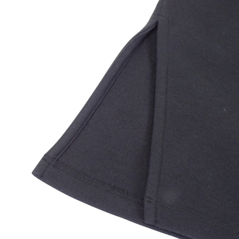 LOEWE Asymmetric T-shirt L S540Y22X59 Short Sleeve T-shirt Cotton Nylon Black Men's [Used] [SA Rank]