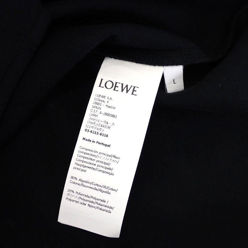 ロエベ LOEWE アシンメトリー Tシャツ L S540Y22X59 半袖Tシャツ