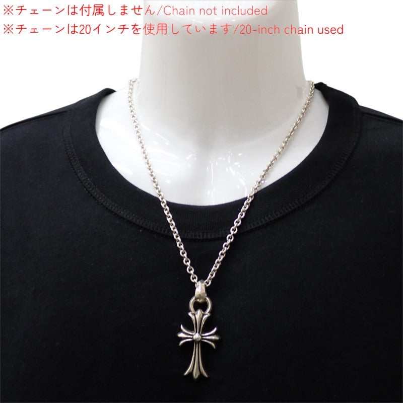 クロムハーツ CHROME HEARTS スモール CH クロス 2531-304-0011-9100 ペンダントトップ シルバー925 シルバー メンズ【中古】【Bランク】