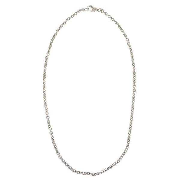 クロムハーツ CHROME HEARTS NE チェーン 20インチ 2353-304-8720-9100 ネックレス シルバー925 メンズ レディース【中古】【ABランク】