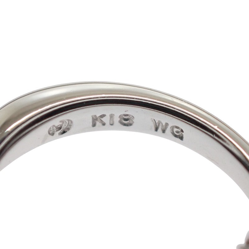 タサキ TASAKI リングモチーフ ネックレス K18ホワイトゴールド レディース【中古】【Aランク】
