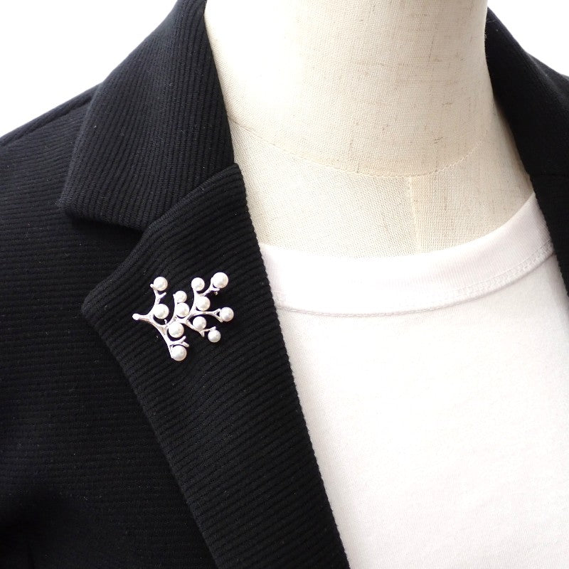 ミキモト MIKIMOTO 幸福の木 PB-357S ブローチ シルバー925 アコヤ真珠