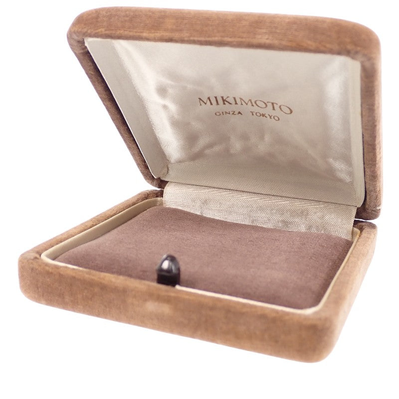 Mikimoto Pierrot Pearl Brooch Silver 925 Akoya Pearl GP Silver Gold Akoya Pearl Women's [Used] [A Rank]