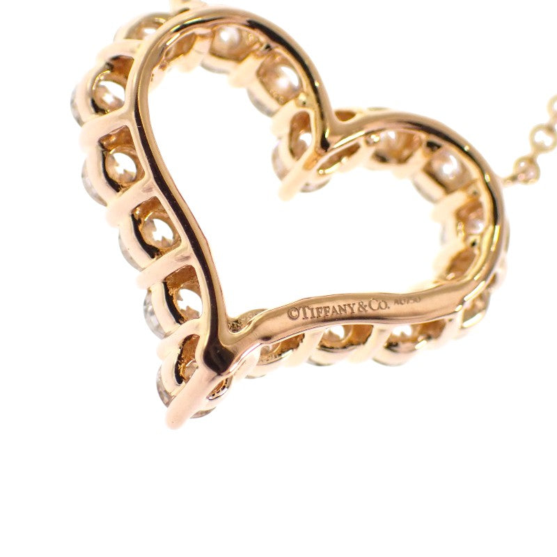 ティファニー TIFFANY&Co. センチメンタルハート ネックレス K18