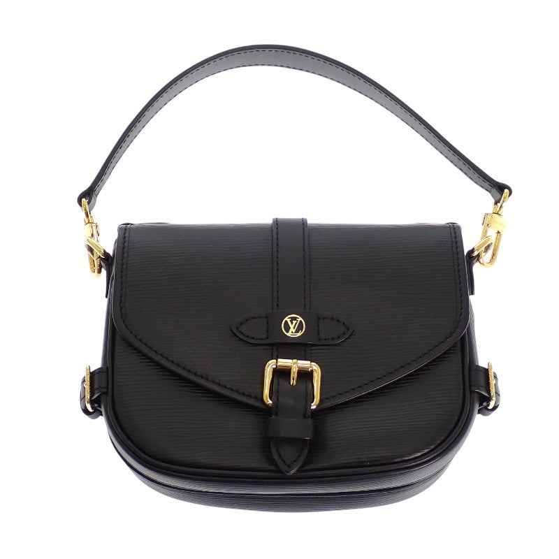 ルイヴィトン LOUIS VUITTON ソミュールBB M23469 2WAYバッグ エピレザー ブラック ゴールド金具 レディース【中古】【ABランク】