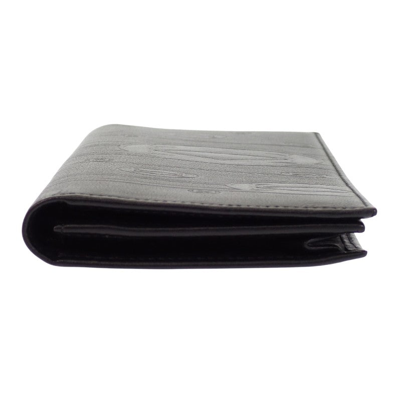 Cartier Pasha de Cartier L3001212 Long Wallet Calf Black Men's [Used] [A Rank]