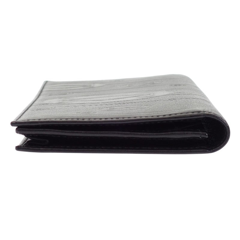 Cartier Pasha de Cartier L3001212 Long Wallet Calf Black Men's [Used] [A Rank]