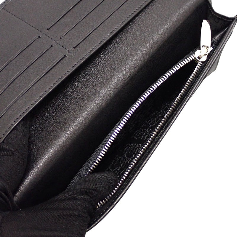 Cartier Pasha de Cartier L3001212 Long Wallet Calf Black Men's [Used] [A Rank]