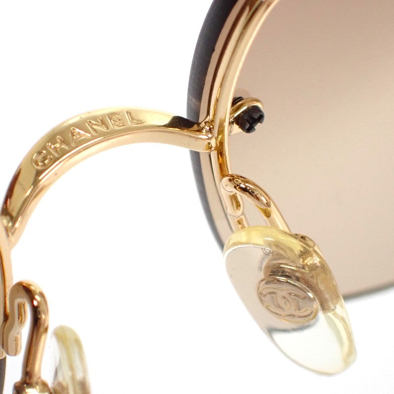 シャネル CHANEL ハーフリムレス ココマ―ク アイウェア 4104-B