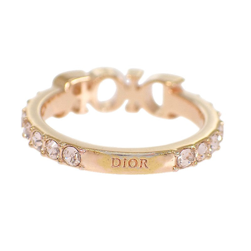 Dior Dio(r)evolution Ring 10.5 (US 5.5) R2700WOMCY_D12P Metal Crystal Pink Gold Women's [Used] [AB Rank]