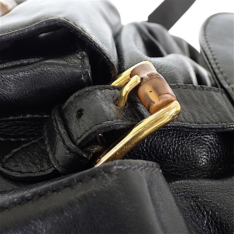 グッチ GUCCI バンブー リュックサック バックパック ヴィンテージ 003