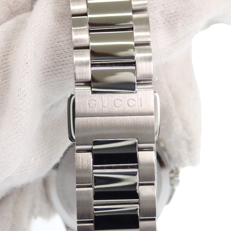 グッチ GUCCI Gタイムレス YA1265047 腕時計 ステンレススチール ピンク シルバー クオーツ ピンク文字盤 シルバー金具 レディース【中古】【SAランク】