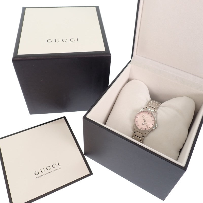 グッチ GUCCI Gタイムレス YA1265047 腕時計 ステンレススチール