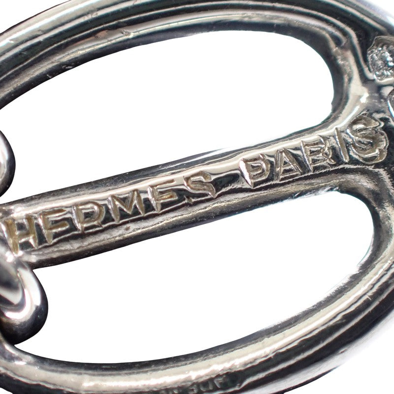 エルメス HERMES ヴィンテージ チェーン ロング ネックレス シルバー925 メンズ レディース【中古】【Aランク】