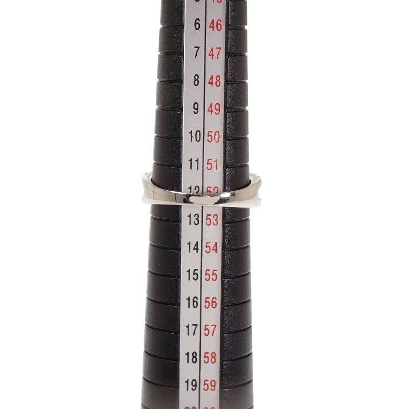 デザインジュエリー バゲットカット 12号 リング Pt950プラチナ ダイヤモンド レディース【中古】【Aランク】