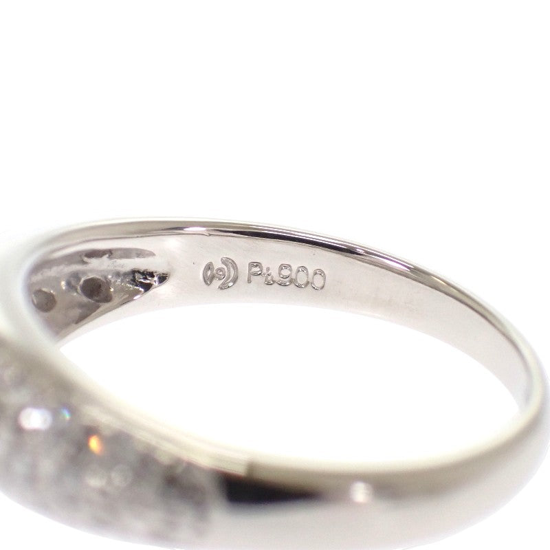 タサキ TASAKI パヴェ 10号 リング Pt900プラチナ ダイヤモンド レディース【中古】【Aランク】