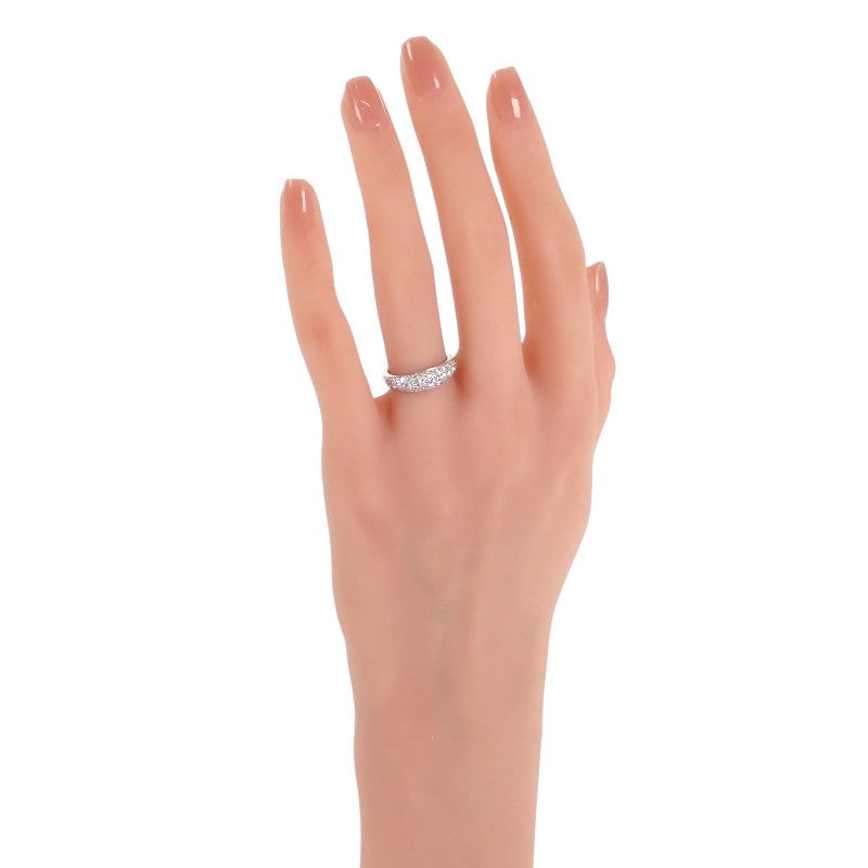タサキ TASAKI パヴェ 10号 リング Pt900プラチナ ダイヤモンド レディース【中古】【Aランク】