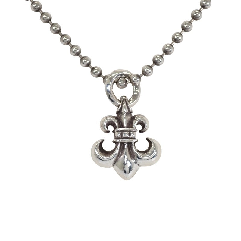 クロムハーツ CHROME HEARTS BSフレアチャーム ネックレス シルバー925 メンズ【中古】【ABランク】