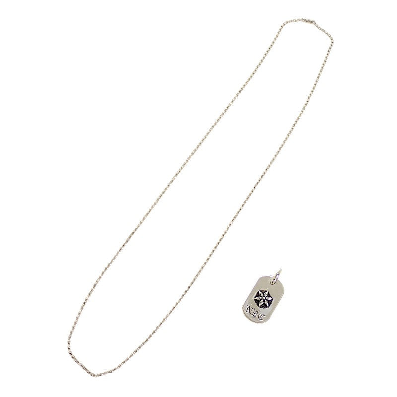 クロムハーツ CHROME HEARTS レイズドスター ドッグタグ ペンダント