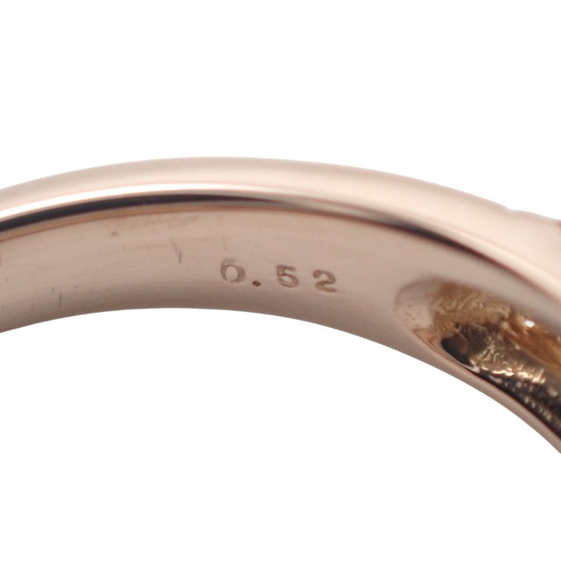 デザインジュエリー 18金 ダイヤモンド 9号 リング K18ピンクゴールド ゴールド ダイヤモンド レディース【中古】【Aランク】