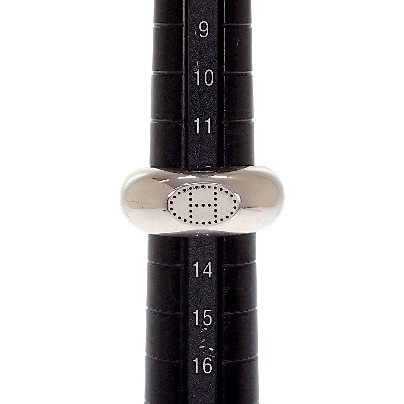 エルメス HERMES エヴリン エクリプス リュバン Hロゴ 13号 リング シルバー925 ＃53 メンズ レディース【中古】【Aランク】