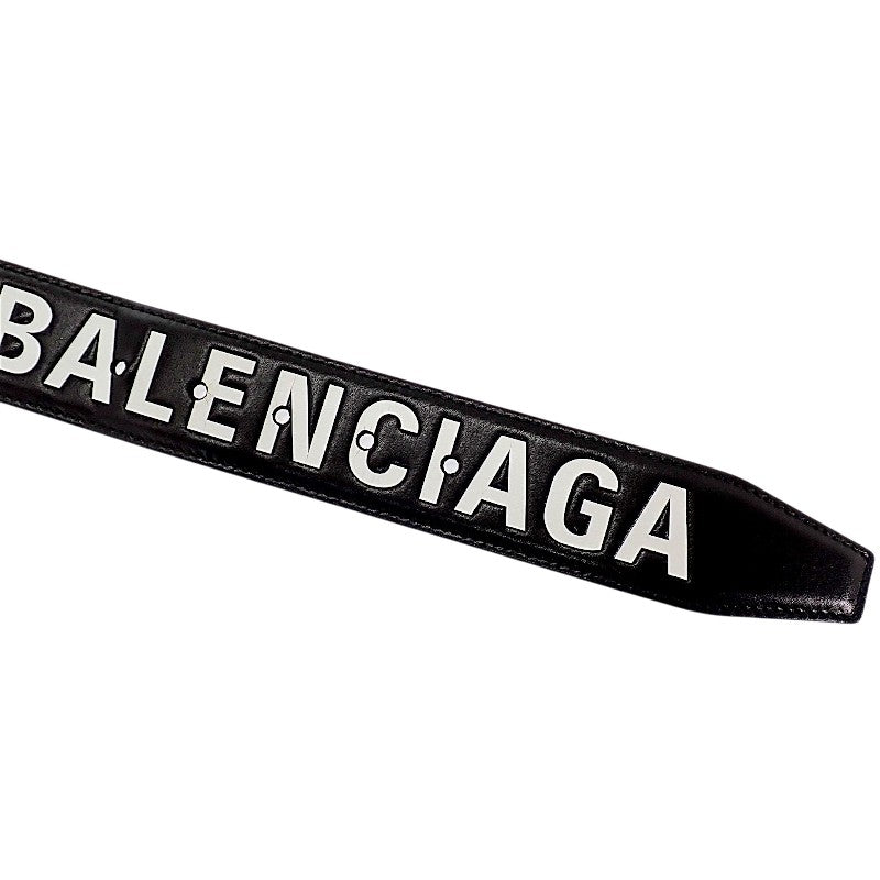 バレンシアガ BALENCIAGA プリントレターベルト 85 835711 2ABZS 1060