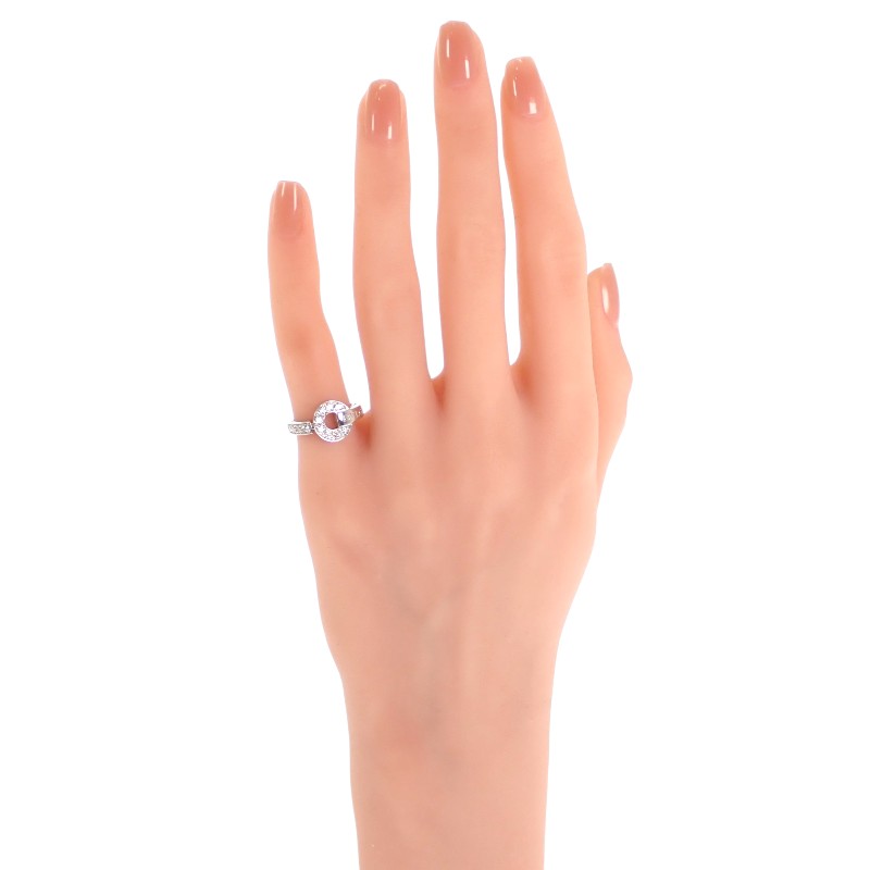 ブルガリ BVLGARI 7号 343168 リング K18ホワイトゴールド