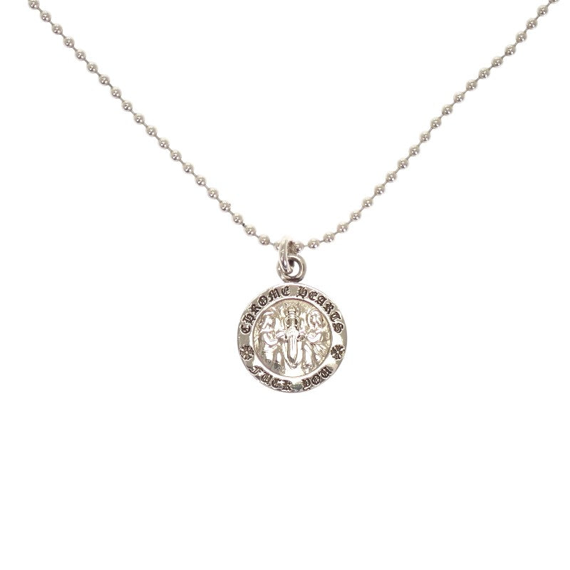 クロムハーツ CHROME HEARTS ネックレス エンジェルメタル ペンダント 2352-304-2211-9100 シルバー925 メンズ インボイス付属 2008年製 天使【中古】【ABランク】 クロムハーツ CHROME HEARTS エンジェルメタル 2352-304-2211-9100