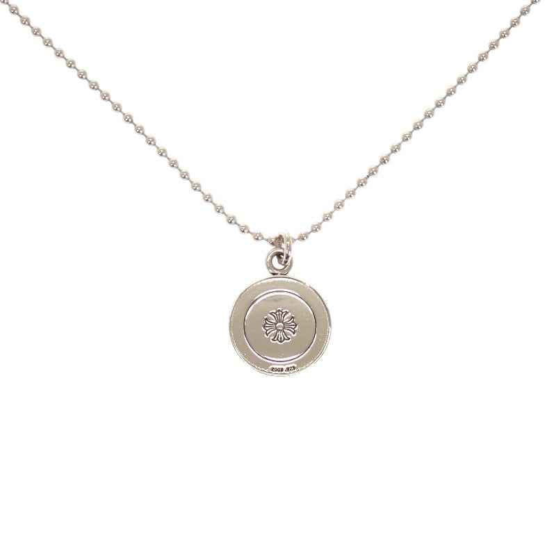 クロムハーツ CHROME HEARTS エンジェルメタル 2352-304-2211-9100 ネックレス シルバー925 メンズ【中古】【ABランク】