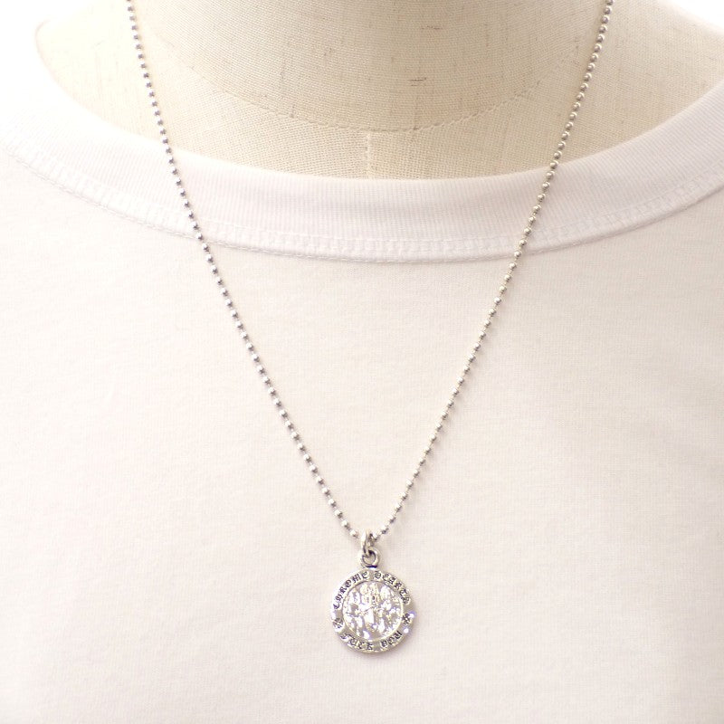 クロムハーツ CHROME HEARTS ネックレス エンジェルメタル ペンダント 2352-304-2211-9100 シルバー925 メンズ インボイス付属 2008年製 天使【中古】【ABランク】 クロムハーツ CHROME HEARTS エンジェルメタル 2352-304-2211-9100