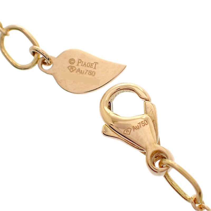 Piaget PIAGET Rose Pendant G33U0081 Necklace K18 Pink Gold Gold Diamond Ladies [Used] [A Rank]