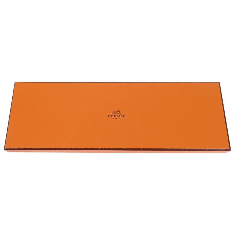 エルメス HERMES チェック柄 5309TA ネクタイ シルク グレー イエロー