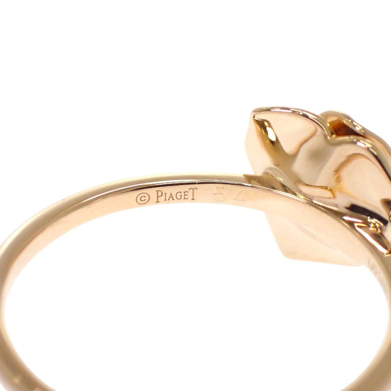 ピアジェ PIAGET ローズ 14号 G34UR400 リング K18ピンクゴールド ダイヤモンド レディース【中古】【Aランク】