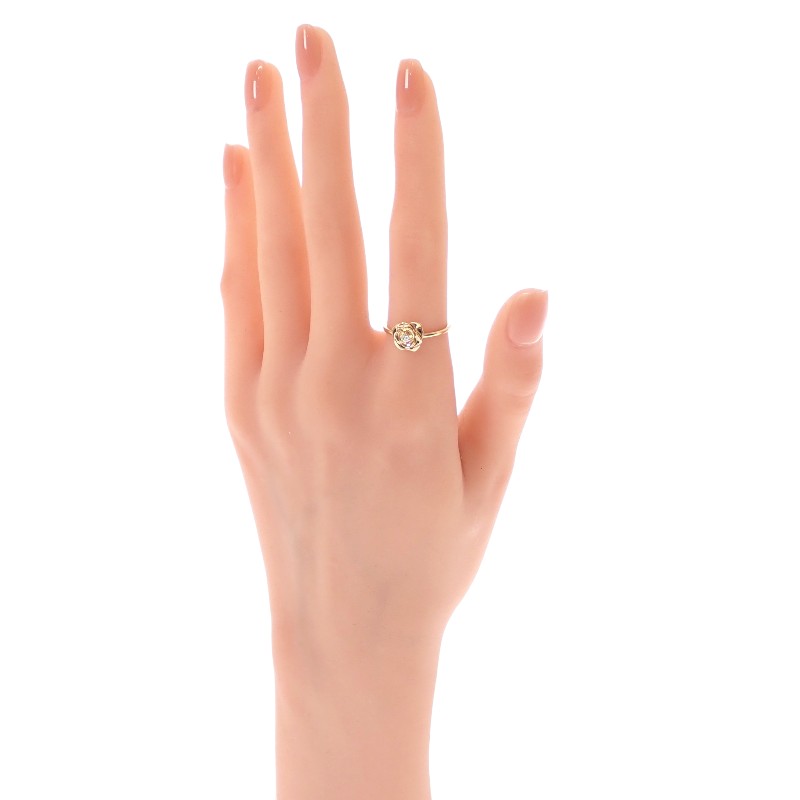 ピアジェ PIAGET ローズ 14号 G34UR400 リング K18ピンクゴールド ダイヤモンド レディース【中古】【Aランク】
