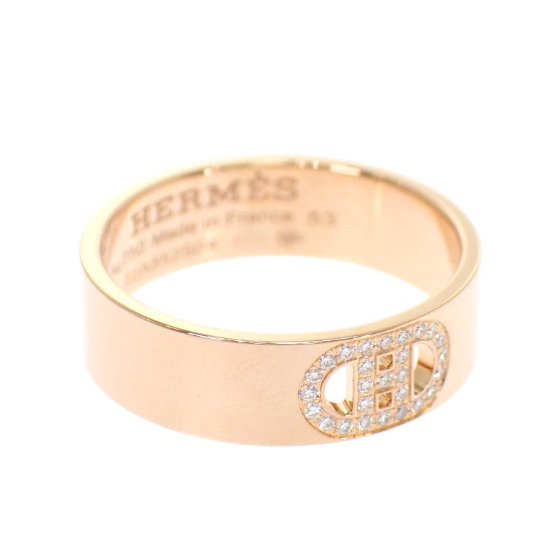 エルメス HERMES HダンクルPM 13号 H115601B リング K18ピンクゴールド