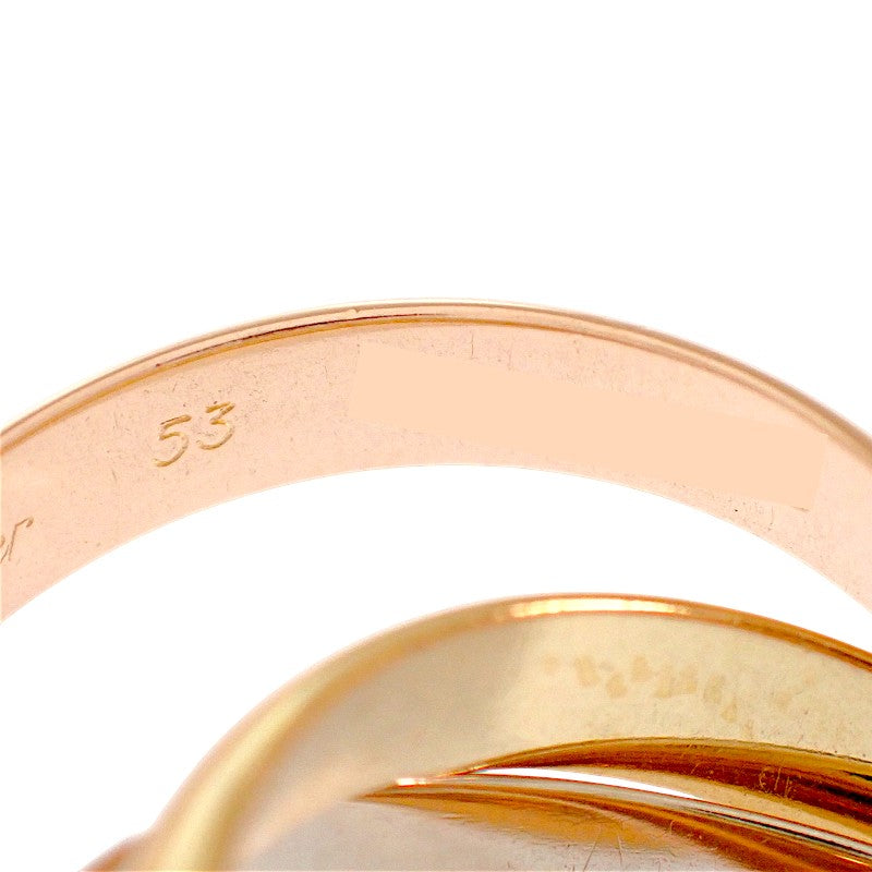 カルティエ CARTIER トリニティ MM 13号 リング K18イエローゴールド