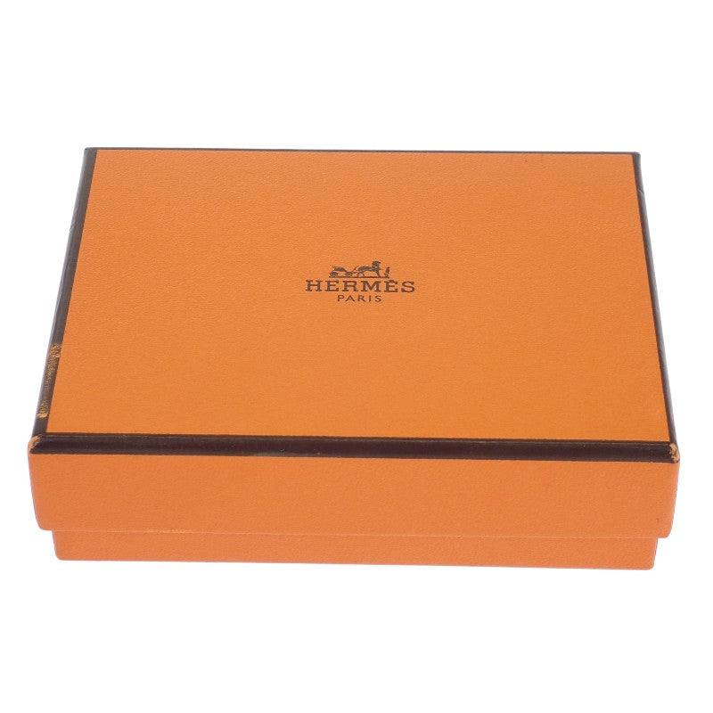 Hermes IMS GM Necklace Buffalo Horn Lacquer Wood Orange Brown Women's [Used] [AB Rank]