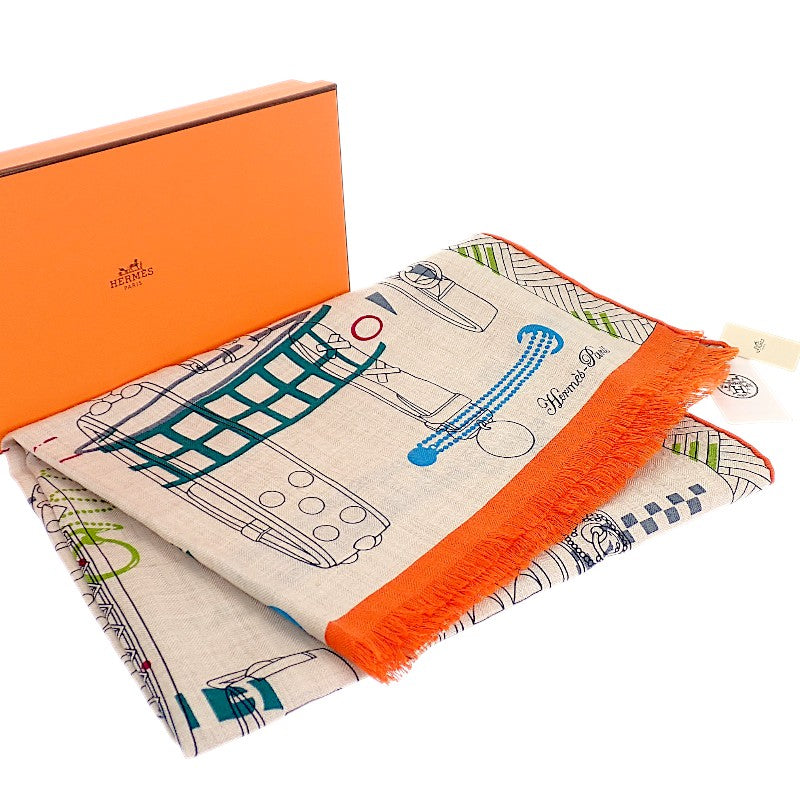エルメス HERMES レクタングル Colliers de Chiens Imprimeur Fou