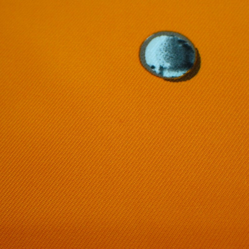 Hermes Carre 90 VIF ARGENT Scarf Silk Orange Women's [Used] [AB Rank]
